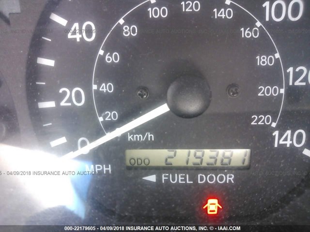 JT2BG22K1Y0411121 - 2000 TOYOTA CAMRY CE/LE/XLE 栗色 照片 7