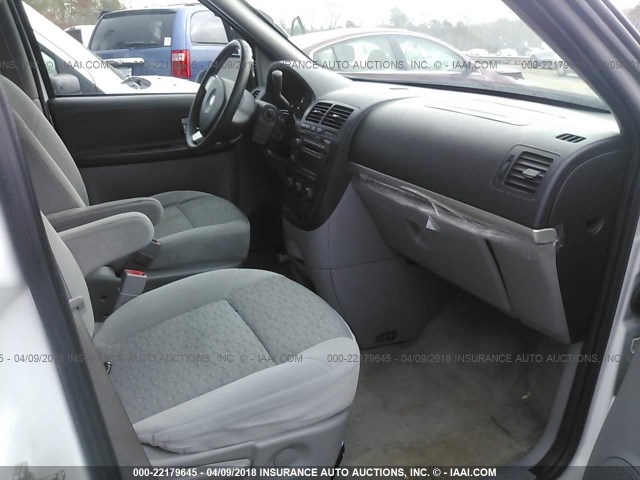 1GNDU23188D163335 - 2008 CHEVROLET UPLANDER LS WHITE photo 5