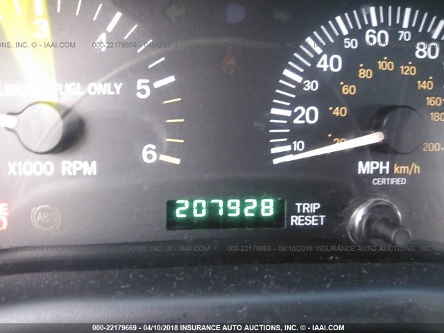 1J4FF68S4XL586710 - 1999 JEEP CHEROKEE SPORT/CLASSIC თეთრი ფოტო 7