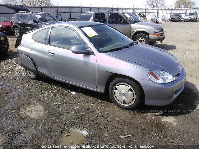 JHMZE13751T000064 - 2001 HONDA INSIGHT SILVER photo 1