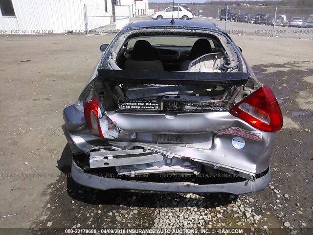 JHMZE13751T000064 - 2001 HONDA INSIGHT SILVER photo 6