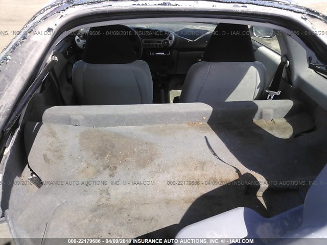 JHMZE13751T000064 - 2001 HONDA INSIGHT SILVER photo 8