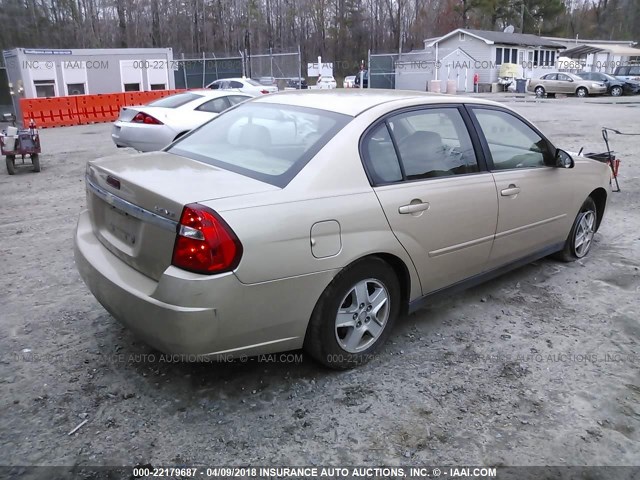 1G1ZT52824F230956 - 2004 CHEVROLET MALIBU LS 金色 照片 4