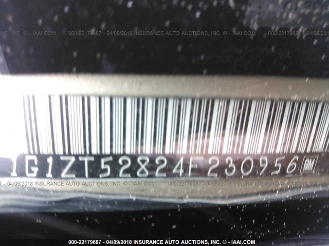 1G1ZT52824F230956 - 2004 CHEVROLET MALIBU LS 金色 照片 9