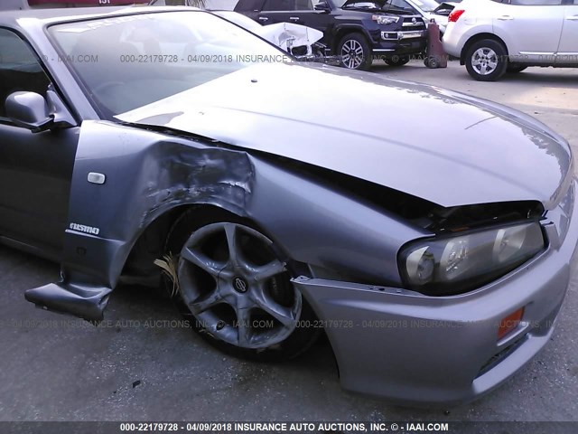 ER34002420 - 1998 NISSAN SKYLINE GTS  GRAY photo 6