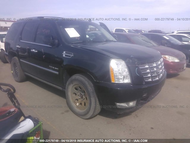 1GYUKCEF5AR148971 - 2010 CADILLAC ESCALADE PREMIUM BLACK photo 1