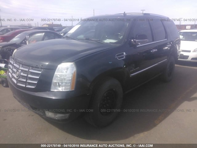 1GYUKCEF5AR148971 - 2010 CADILLAC ESCALADE PREMIUM BLACK photo 2