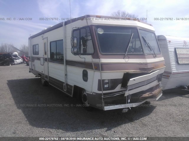 1GDKP37WXG3502079 - 1986 GMC MOTOR HOME CHASSI P3500 BROWN photo 1