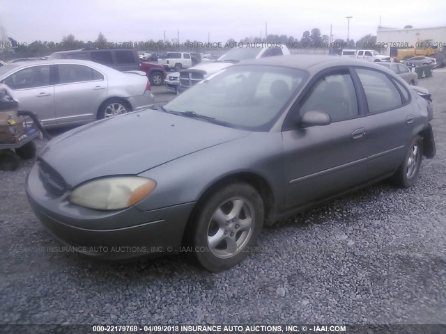 1FAFP55S92A227056 - 2002 FORD TAURUS SES GRAY photo 2
