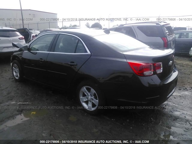 1G11B5SLXEF137995 - 2014 CHEVROLET MALIBU LS 黑色 照片 3
