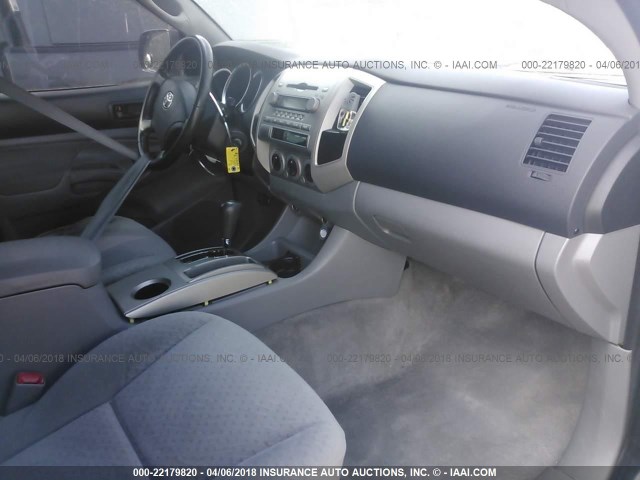 5TEJU62N46Z210503 - 2006 TOYOTA TACOMA DOUBLE CAB PRERUNNER BLACK photo 5