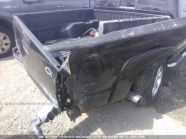 5TEJU62N46Z210503 - 2006 TOYOTA TACOMA DOUBLE CAB PRERUNNER BLACK photo 6