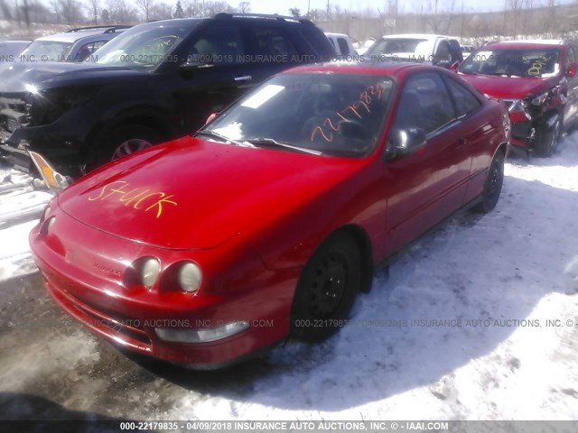 JH4DC4353RS050379 - 1994 ACURA INTEGRA LS RED photo 2