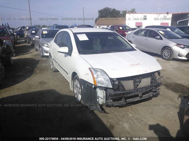 3N1AB6AP1BL668847 - 2011 NISSAN SENTRA 2.0/2.0S/SR/2.0SL WHITE photo 1