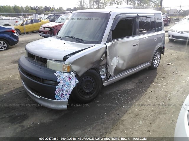 JTLKT334164032901 - 2006 TOYOTA SCION XB ვერცხლისფერი ფოტო 2
