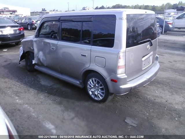 JTLKT334164032901 - 2006 TOYOTA SCION XB ვერცხლისფერი ფოტო 3