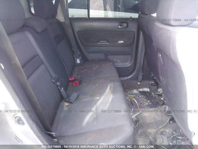 JTLKT334164032901 - 2006 TOYOTA SCION XB ვერცხლისფერი ფოტო 8