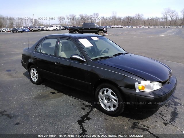 1Y1SK5481WZ415652 - 1998 CHEVROLET GEO PRIZM LSI BLACK photo 1