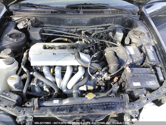 1Y1SK5481WZ415652 - 1998 CHEVROLET GEO PRIZM LSI BLACK photo 10