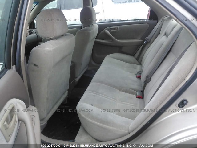 4T1BG22K01U818882 - 2001 TOYOTA CAMRY CE/LE/XLE 金色 照片 8