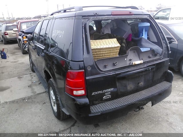 1FMZU73K34ZA50020 - 2004 FORD EXPLORER XLT/XLT SPORT/NBX BLACK photo 3