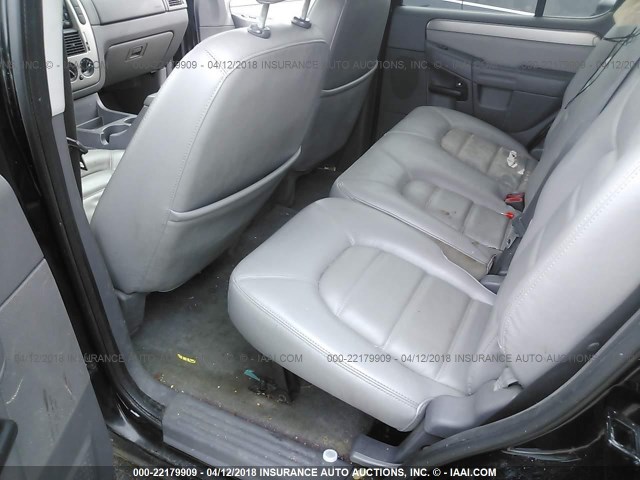 1FMZU73K34ZA50020 - 2004 FORD EXPLORER XLT/XLT SPORT/NBX BLACK photo 8