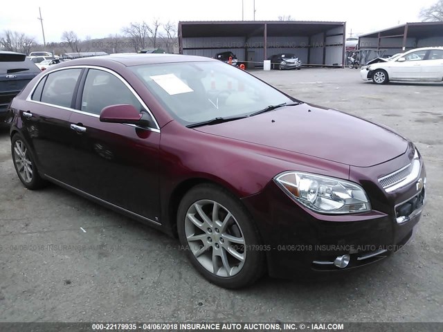 1G1ZK57B69F115775 - 2009 CHEVROLET MALIBU LTZ 栗色 照片 1