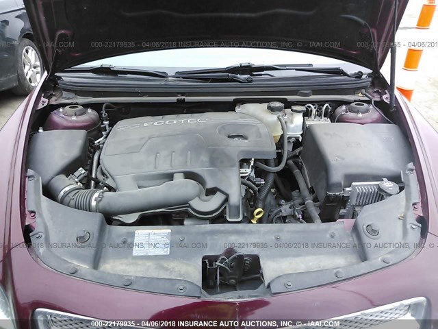 1G1ZK57B69F115775 - 2009 CHEVROLET MALIBU LTZ 栗色 照片 10