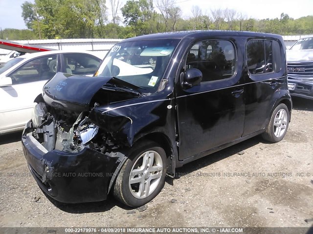 JN8AZ28R89T124929 - 2009 NISSAN CUBE S/SL BLACK photo 2