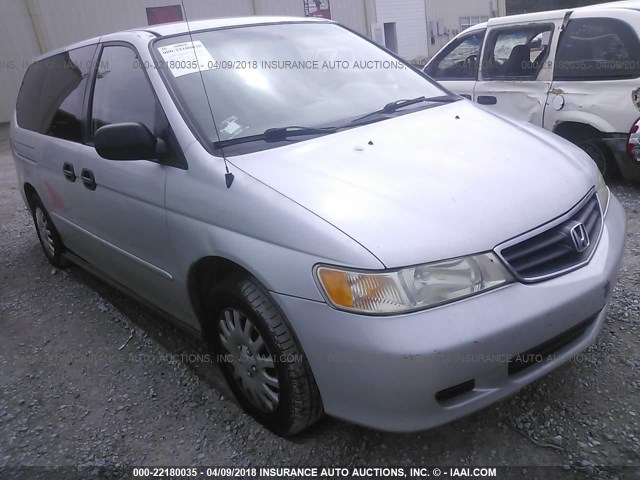 5FNRL18542B009437 - 2002 HONDA ODYSSEY LX SILVER photo 1