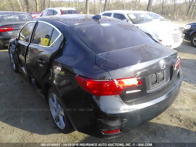 19VDE1F52DE011700 - 2013 ACURA ILX 20 PREMIUM BLACK photo 3