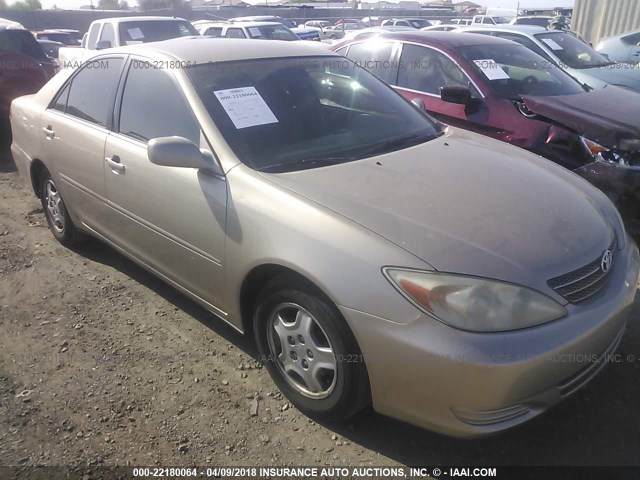 4T1BF32K82U012069 - 2002 TOYOTA CAMRY LE/XLE/SE Qızıl foto 1