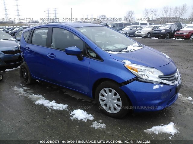 3N1CE2CP7GL389349 - 2016 NISSAN VERSA NOTE S/S PLUS/SV/SL/SR BLUE photo 1