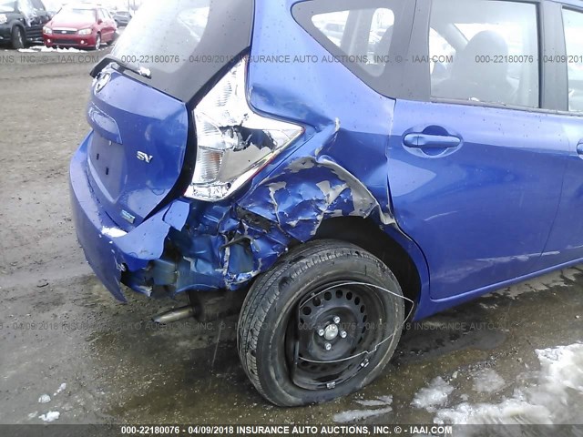 3N1CE2CP7GL389349 - 2016 NISSAN VERSA NOTE S/S PLUS/SV/SL/SR BLUE photo 6