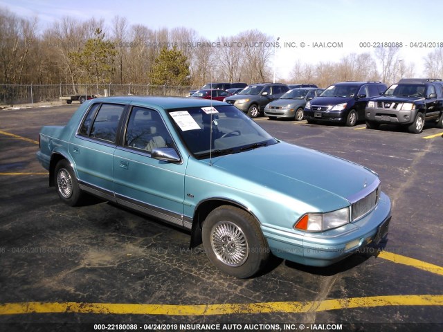 1C3AA3637RF176434 - 1994 CHRYSLER LEBARON LE A-BODY BLUE photo 1