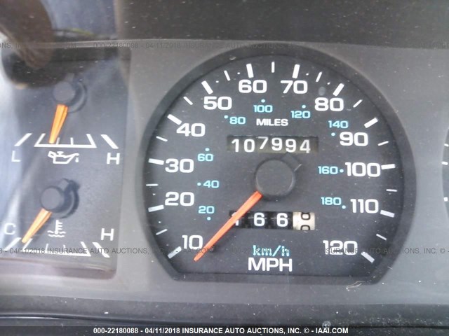 1C3AA3637RF176434 - 1994 CHRYSLER LEBARON LE A-BODY BLUE photo 7