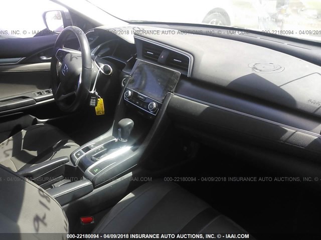 19XFC1F76GE210048 - 2016 HONDA CIVIC EXL GRAY photo 5