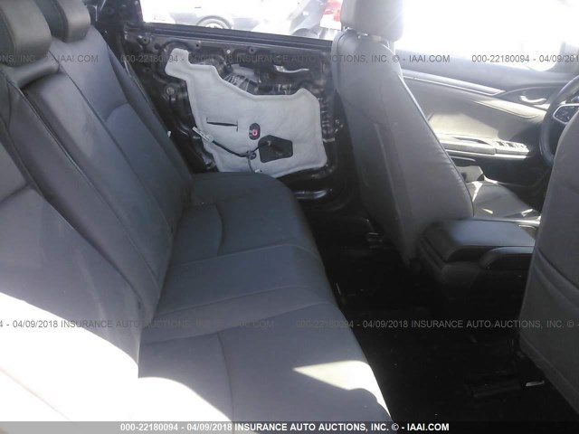 19XFC1F76GE210048 - 2016 HONDA CIVIC EXL GRAY photo 8