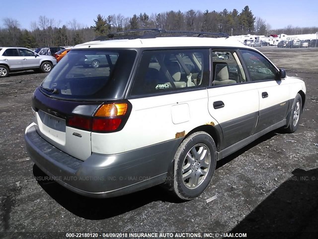 4S3BH675437630427 - 2003 SUBARU LEGACY OUTBACK AWP 白色 照片 4