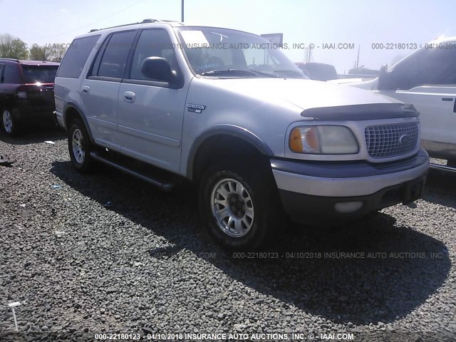 1FMPU16L7YLC35351 - 2000 FORD EXPEDITION XLT GRAY photo 1