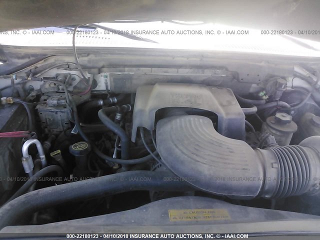 1FMPU16L7YLC35351 - 2000 FORD EXPEDITION XLT GRAY photo 10