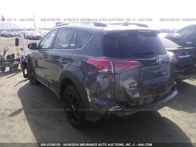 2T3RFREV5JW697564 - 2018 TOYOTA RAV4 ADVENTURE/XLE Boz foto 3