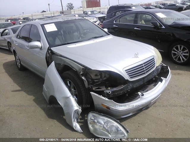 WDBNG70JXYA049231 - 2000 MERCEDES-BENZ S 430 SILVER photo 1