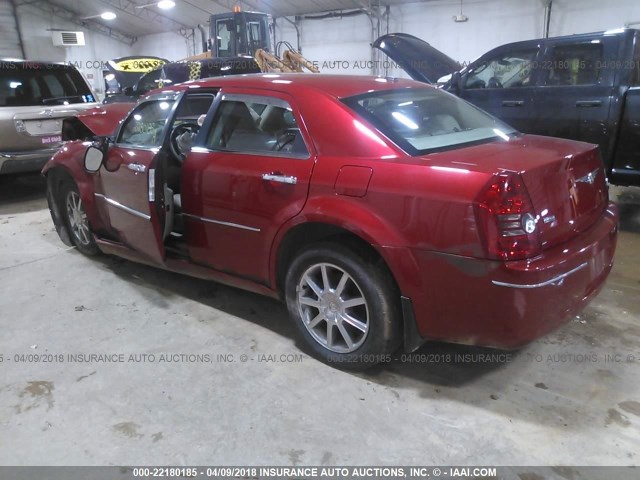 2C3CK5CV8AH331194 - 2010 CHRYSLER 300 TOURING RED photo 3