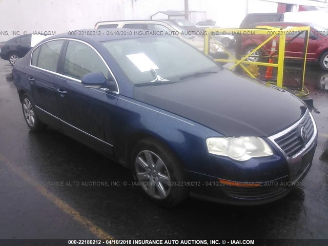 WVWAK93CX6P093876 - 2006 VOLKSWAGEN PASSAT 2.0T/2.0T VALUE Dark Blue photo 1