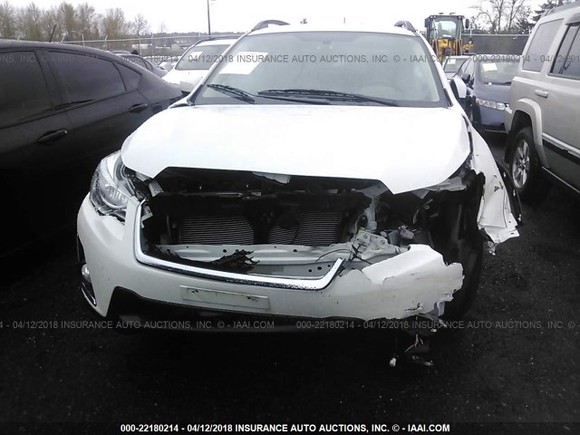 JF2GPABC2G8342828 - 2016 SUBARU CROSSTREK PREMIUM Ақ фото 6