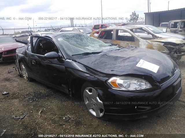 2G1WL16C069311797 - 2006 CHEVROLET MONTE CARLO SS 黑色 照片 1