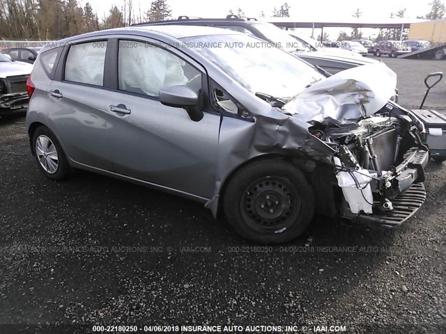 3N1CE2CPXFL358594 - 2015 NISSAN VERSA NOTE S/S PLUS/SV/SL/SR GRAY photo 1