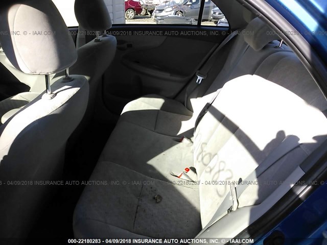 JTDBL40EX9J049989 - 2009 TOYOTA COROLLA LE/XLE BLUE photo 8