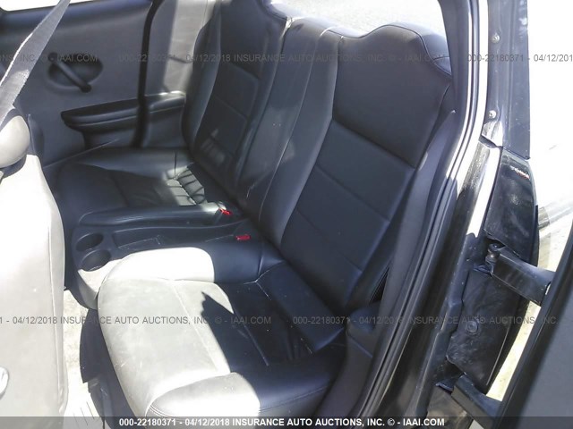 1G8AW12F85Z154852 - 2005 SATURN ION LEVEL 3 BLACK photo 8